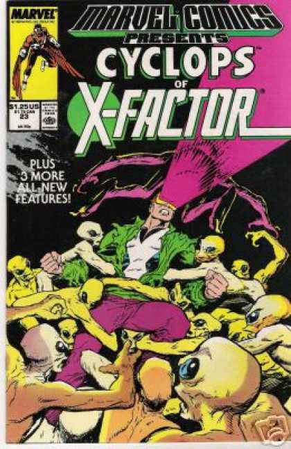 Marvel Comics Presents 23 - Marvel - Battle - Aliens - Plus 3 More All New Features - Cyclops Of X-factor - Bret Blevins