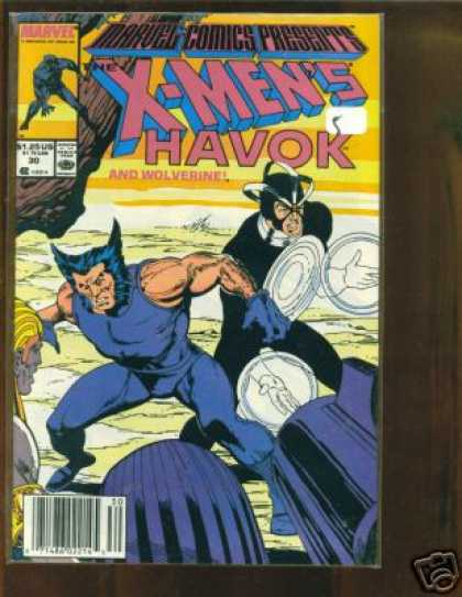 Marvel Comics Presents 30 - Havok - Wolverine - Comics Code - Mutant - Gun
