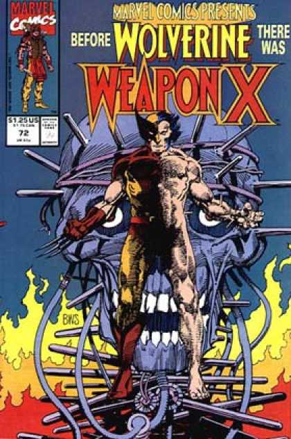 Marvel Comics Presents 72 - Before Wolverine - Skull - Fire - Weapon - Bound - Barry Windsor-Smith