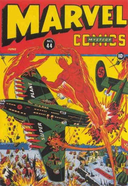 Marvel Comics 44 - Mystery - 44 - June - Super Plane - Nazi