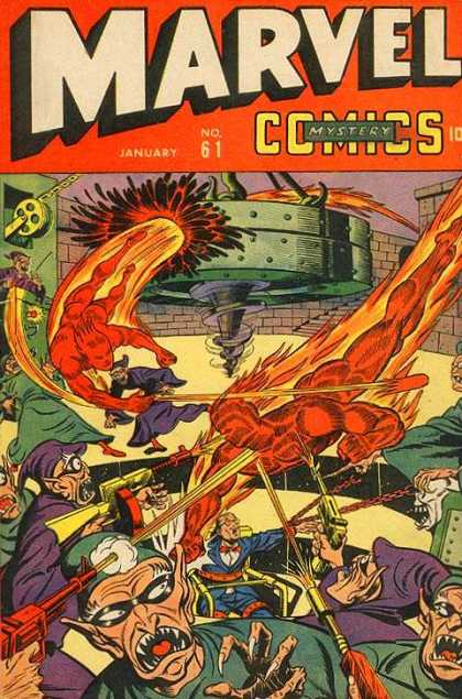 Marvel Comics 61 - Mystery - Marvel - No 61 - January - Drill