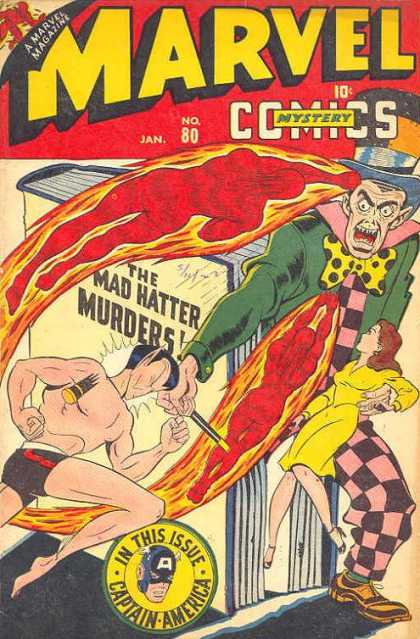 Marvel Comics 80 - Marvel - Mystery - Clown - Bowtie - Mad Hatter