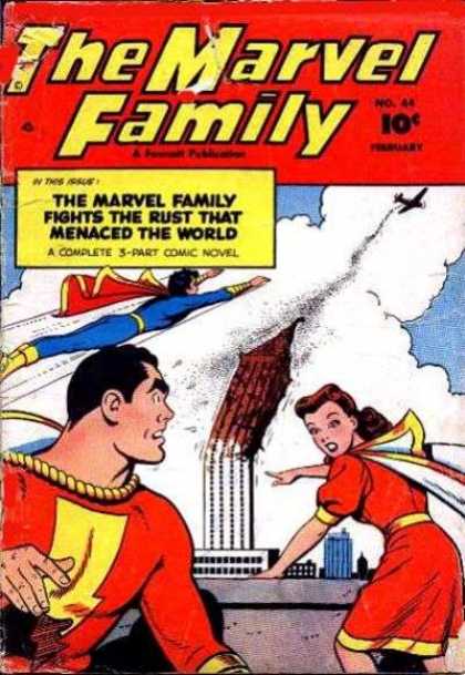 Marvel Family 44 - Marvel - Family - Fly - Cape - Novel