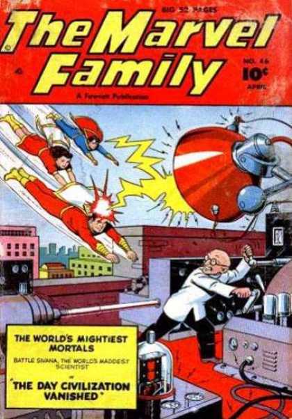 Marvel Family 46 - Fly - Hero - Triumph - Man - Run