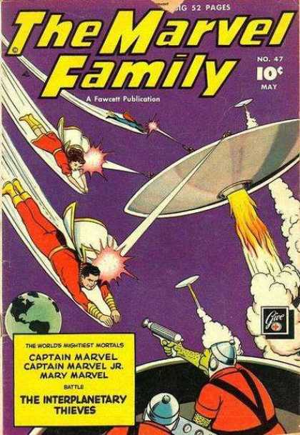 Marvel Family 47 - Fawcett - Publication - Pages - Marvel - Interplanetary