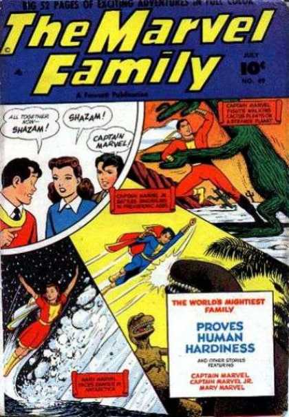 Marvel Family 49 - Monster - Wife - Husband - Heros - Flight