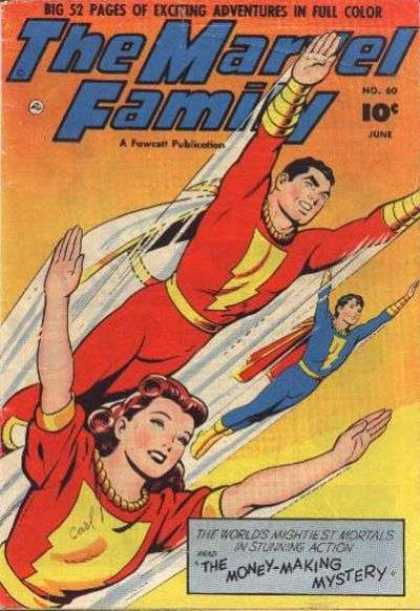 Marvel Family 60 - 52 Pages - Big - No 60 - June - Full Color