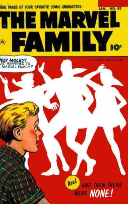 Marvel Family 89 - More Pages Of Your Favorite Comic Characters - Janno89 - And Then There Were None - Boy - Shadows