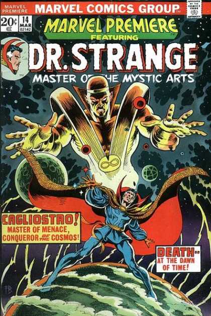 Marvel Premiere 14 - Dr Strange - Master Of The Mystic Arts - Death At The Dawn Of Time - Master Of Menace - Cagliostro