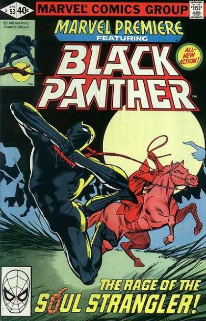 Marvel Premiere 53 - Comics Code - Black Panter - All-new Action - The Rage Of The Soul Stranger - Horse - Frank Miller