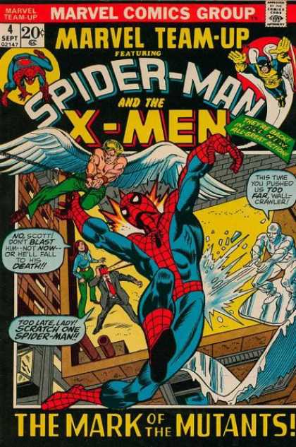Marvel Team-Up 4 - Spider Man - X-man - Wall Crawler - Scott - The Mark Of The Mutants - Darick Robertson, Scott Kolins