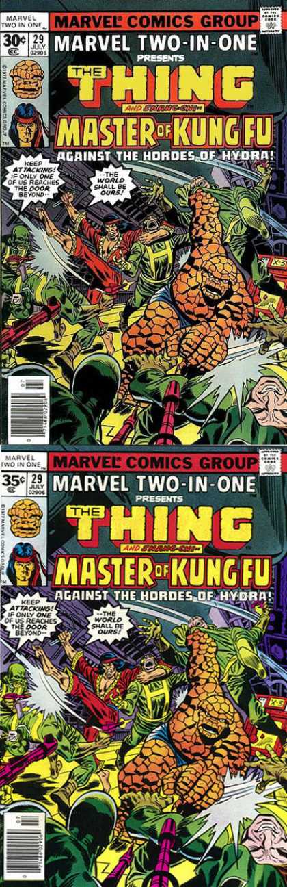 Marvel Two-In-One 29 - Richard Buckler