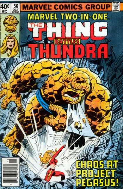 Marvel Two-In-One 56 - Thing - Marvel - Tundra - Danger - Chaos - John Byrne