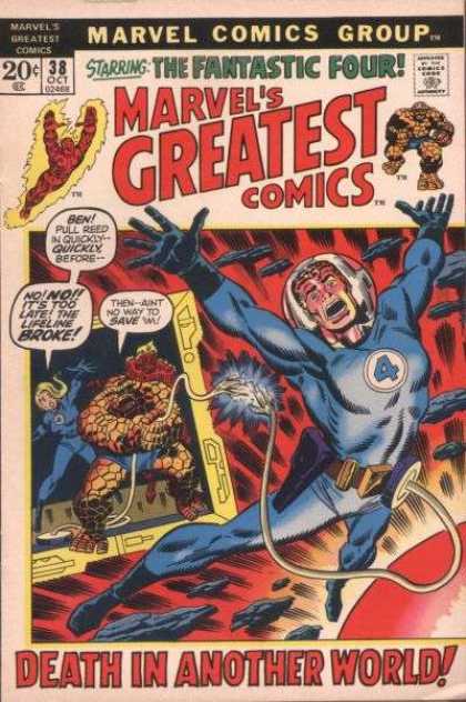 Marvel's Greatest Comics 38 - Classic Parallel Universe - Radioactive Demension - Salvation And Death - Volcanic World - Enemies Aflame - Sal Buscema