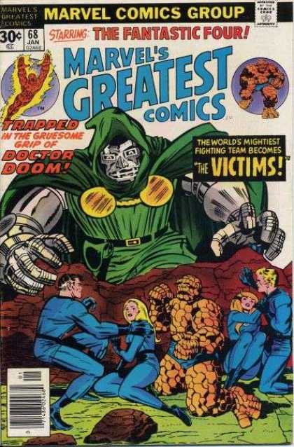 Marvel's Greatest Comics 68 - Doctor Doom - Victims - 30c - 68 Jan - The Fantastic Four - Jack Kirby, Joe Sinnott