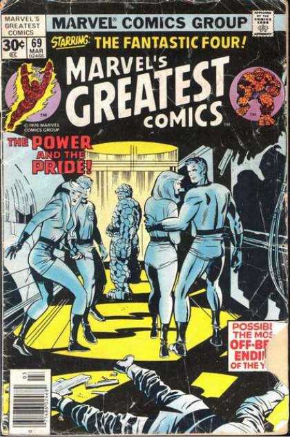 Marvel's Greatest Comics 69 - Fantastic Four - The Thing - The Human Torch - Invisible Woman - The Power And The Pride - Jack Kirby, Joe Sinnott