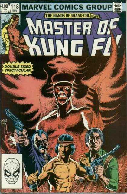 Master of Kung Fu 118 - Marvel Comics Group - Guns - Firebird - The Hands Of Sang-chi - Men