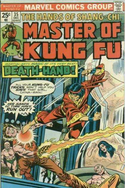 Master of Kung Fu 35 - Hands Of Shang-chi - Marvel - 35 Dec - Death-hand - Sands Of Time