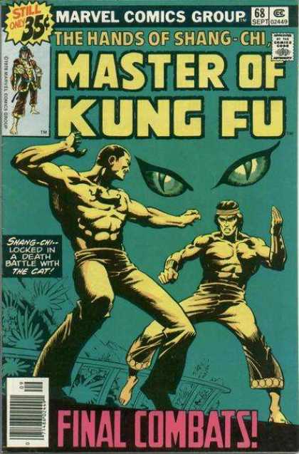 Master of Kung Fu 68 - Shang-chi - The Cat - Martial Arts - Eyes - Muscles