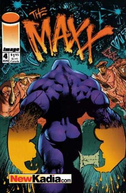 Maxx 4 - Newkadiacom - Large Muscular Purple Person - Magic - Image - Nake Purple Person - Sam Kieth