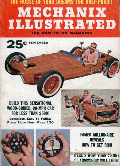 Mechanix Illustrated - 9-1956