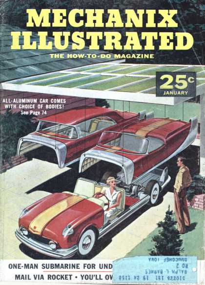 Mechanix Illustrated - 1-1957