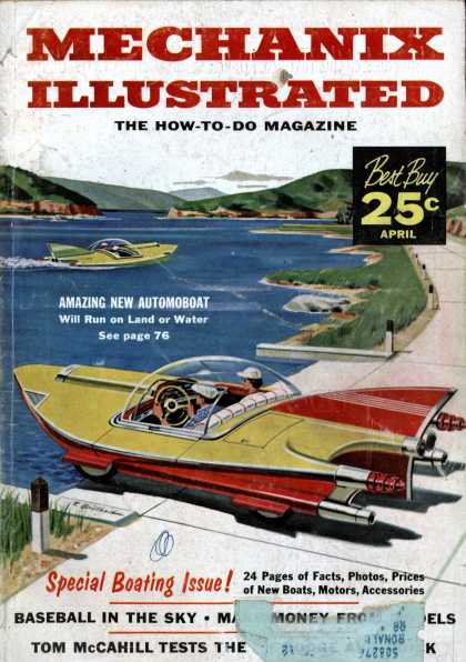 Mechanix Illustrated - 4-1957