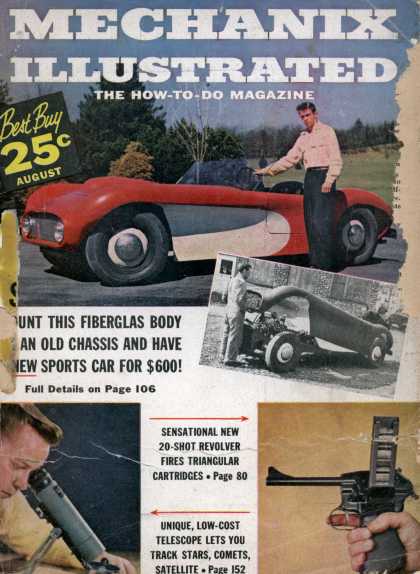 Mechanix Illustrated - 8-1957