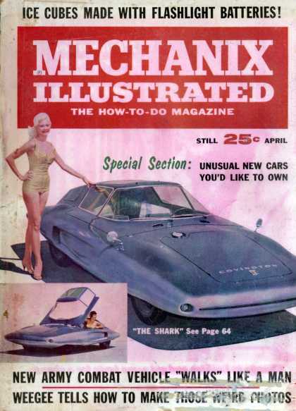 Mechanix Illustrated - 4-1962