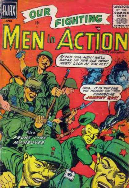 Men In Action 1 - Ajax - Military - Guns - Army - Weapons