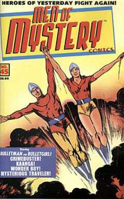 Men of Mystery 45 - Bulletman - Bulletgirl - Crimebuster - Kaanga - Wonder Boy