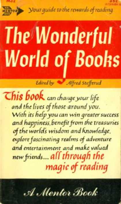 Mentor Books - The Wonderful World of Books - Alfred Stefferud