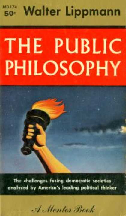 Mentor Books - The Public Philosophy - Walter Lippmann