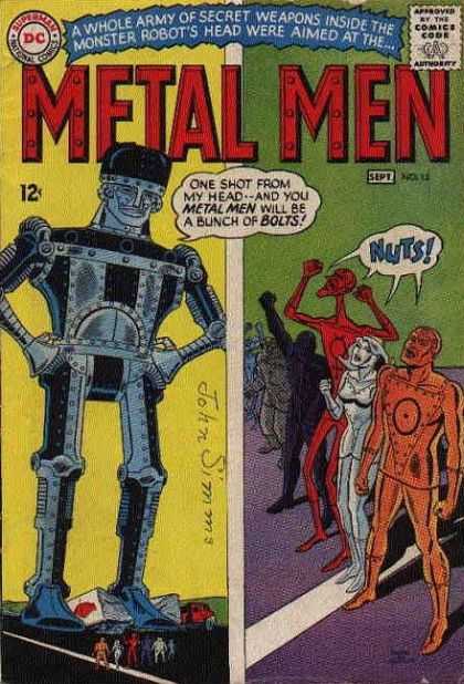 Ross Andru Metal Men 15 - Ross Andru