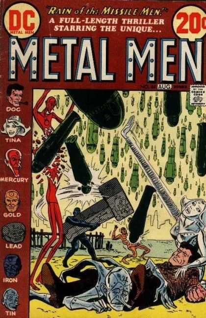Doc - Tina - Mercury - August - Dc - Ross Andru Metal Men 44 - Doc - Tina - Mercury - August - Dc - Ross Andru