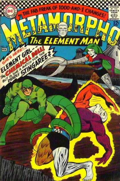 Metamorpho 10 - The Elemant Man - The Chemical Doll - Stingaree - The Fab Freak - Superheroes