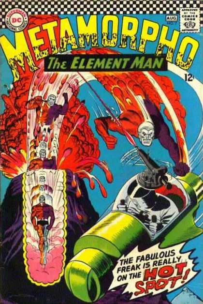 Metamorpho 7 - The Element Man - Rocket - Battle - Costume - Alien