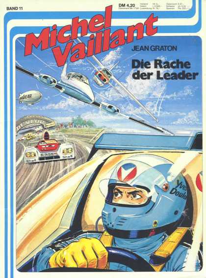 Michel Vaillant 11 - Car - Plane - Racetrack - Racing - Men