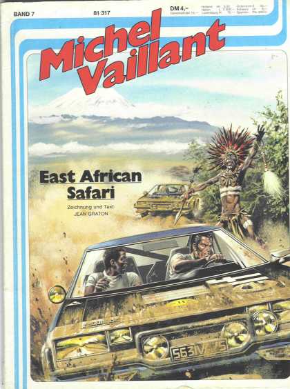 Michel Vaillant 7 - East African Safari - Jean Graton - Sedans - Men Drivers - Mountains