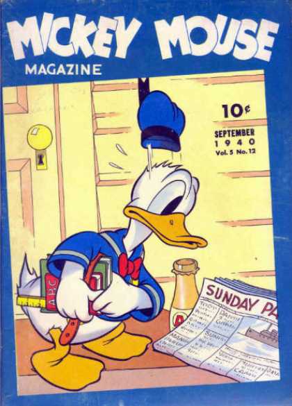Mickey Mouse Magazine 60 - September - 1940 - Vol 5 - No 12 - Daffy Duck