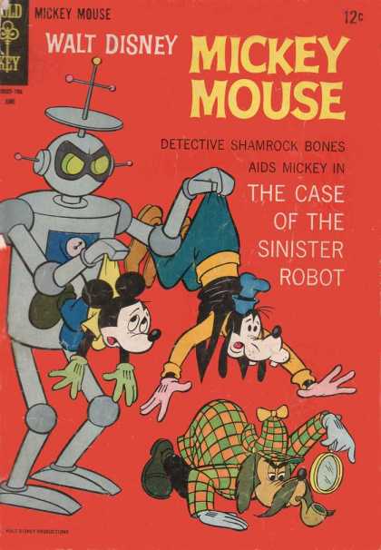 Mickey Mouse 113 - Mickey Mouse - Goofy - Detective - Trouble - Robot