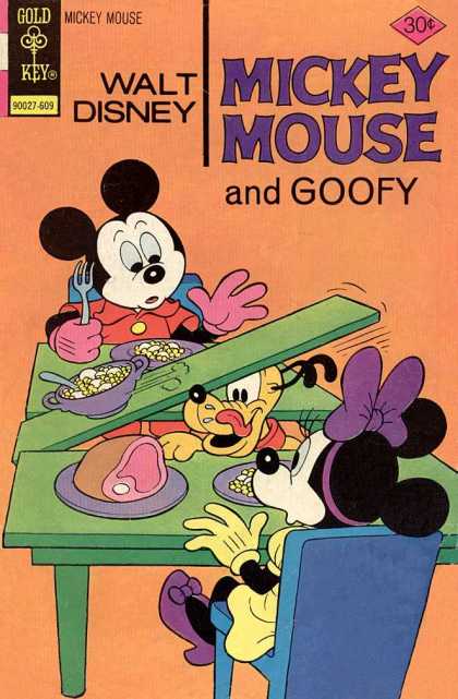 Mickey Mouse 166 - Mickey Mouse - Walt Disney - Pluto - Minnie Mouse - Goofy