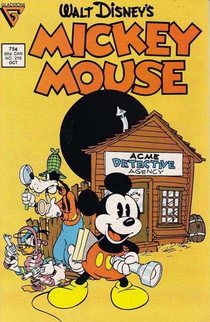 Mickey Mouse 219 - Walt Disney - Acme Detective Agency - Goofy - Mickey Mouse - Donald Duck