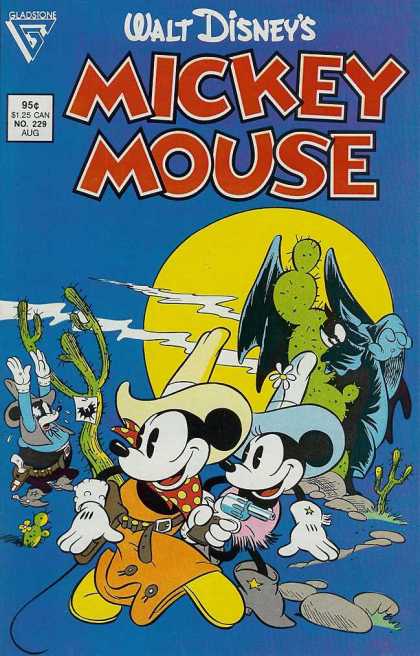Mickey Mouse 229 - Walt Disney - Minnie Mouse - Cactus - Cowboy - Bat