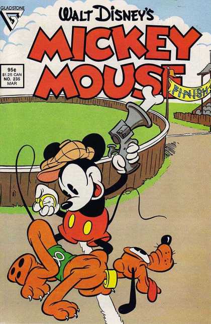Mickey Mouse 235 - Walt Disney - Gun - Bone - Mouse - Finish