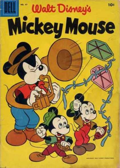 Mickey Mouse 47 - Classic Mickey - Classic Comic - 10 Cent Comic - Young Mice - Disney