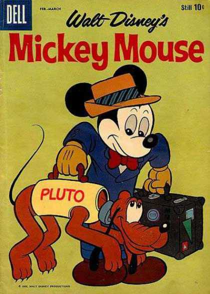 Mickey Mouse 64 - Dell - Walt Disneys - Feb-march - Cap - Pluto