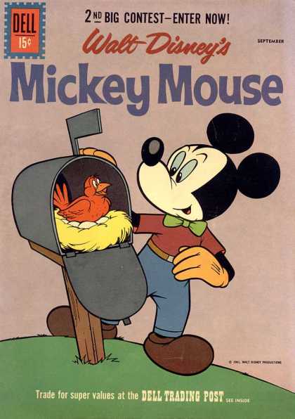 Mickey Mouse 79 - Surprising Discovery - Mailbox - Bird - Nest - Eggs