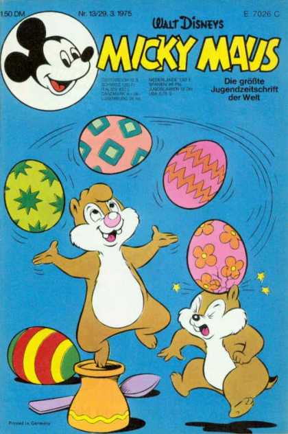 Micky Maus 1006 - Walt Disneys - Egg - Spoon - Printed In Germany - Cup