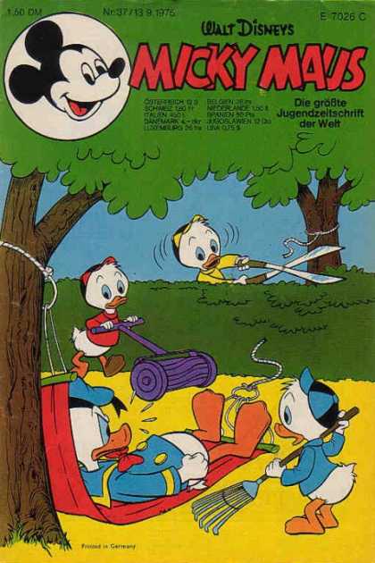 Micky Maus 1030 - Huey Dewey And Louie - German - Eighties - Donald Duck - Collection